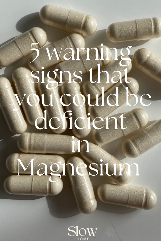 5 warning signs that you could be deficient in Magnesium - and how to Magnesium Body Butter can help