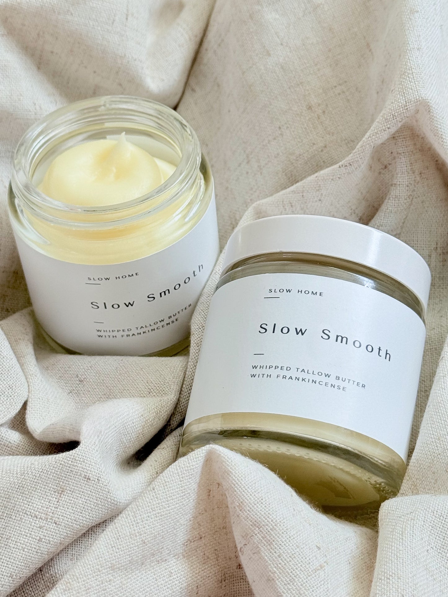 Slow Soothe | Nourishing Beef Tallow Face Cream for Natural Skincare | Organic Anti-Aging Moisturiser