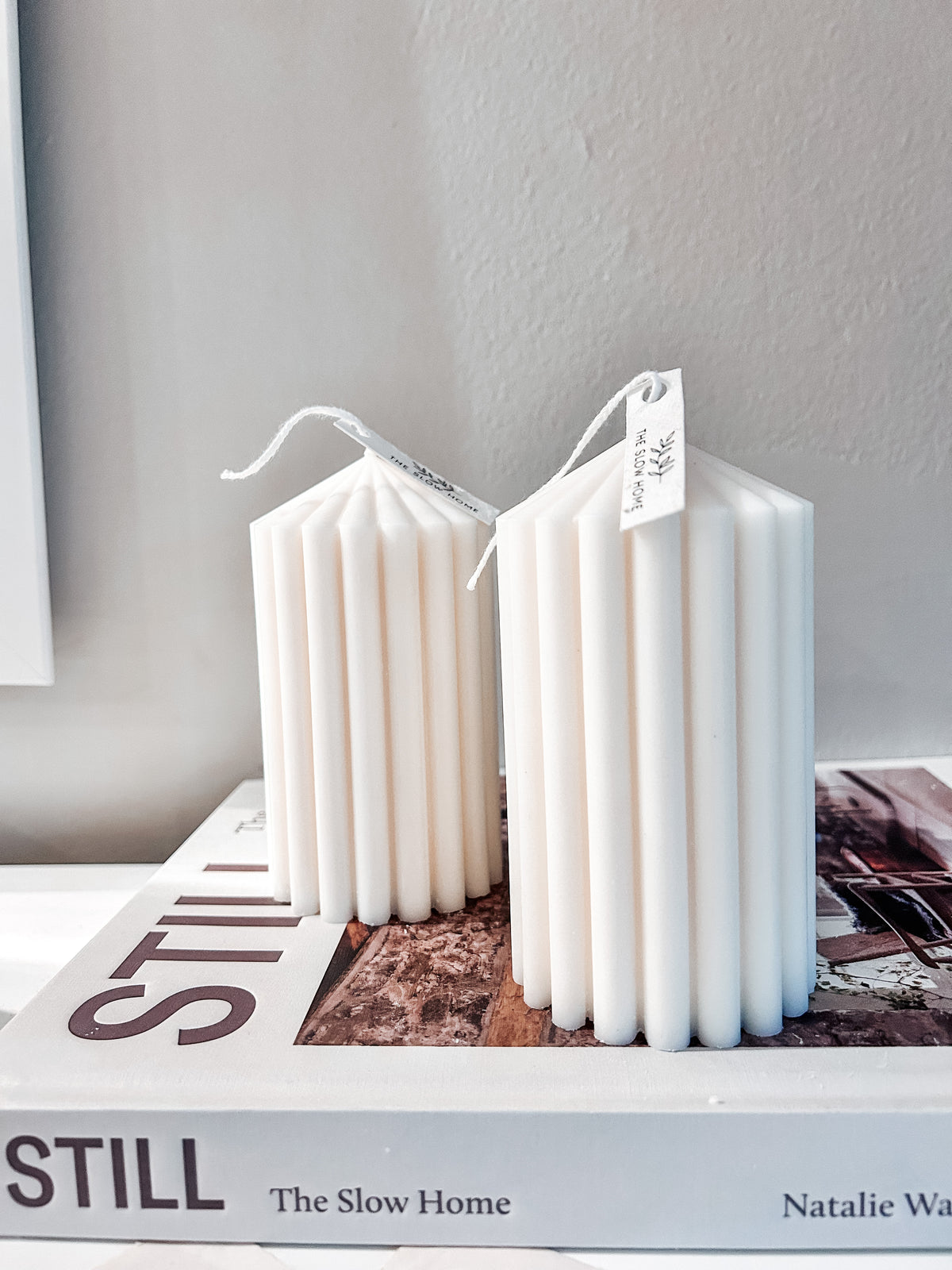 Luna / Scented Pillar Candle / Perfumed Candles / Luxurious Candles UK / Scandi Decor