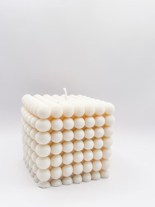 Bubble Candle //  Sculptural Candles //  Pillar Candles // Neutral Interior Design