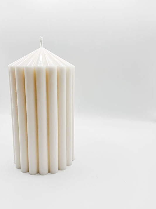 Luna / Scented Pillar Candle / Perfumed Candles / Luxurious Candles UK / Scandi Decor