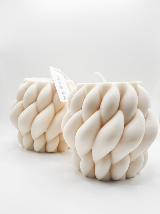 Alba - Luxurious Candle // Scandinavian Styling // Sculptural Candles